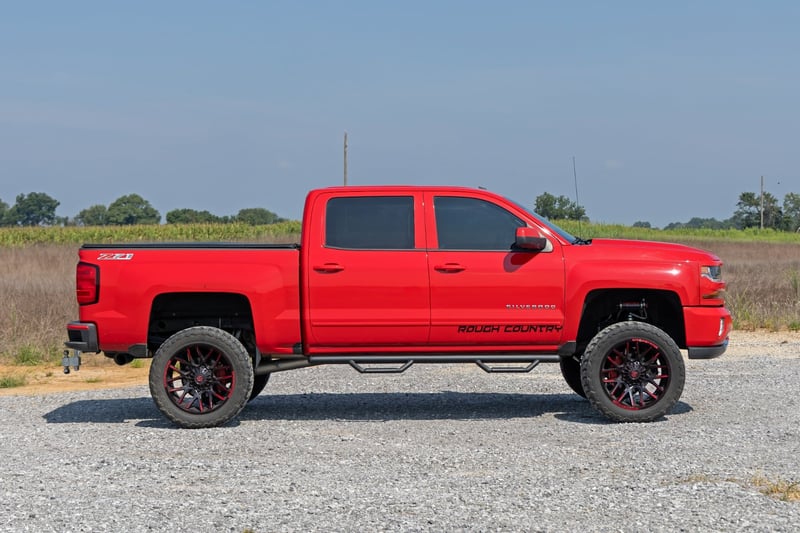 RC Nerf Steps | Cab Length | Extended Cab | 6'7" Bed | Chevy/GMC 1500 (14-18 & Classic) (manufacturer page)