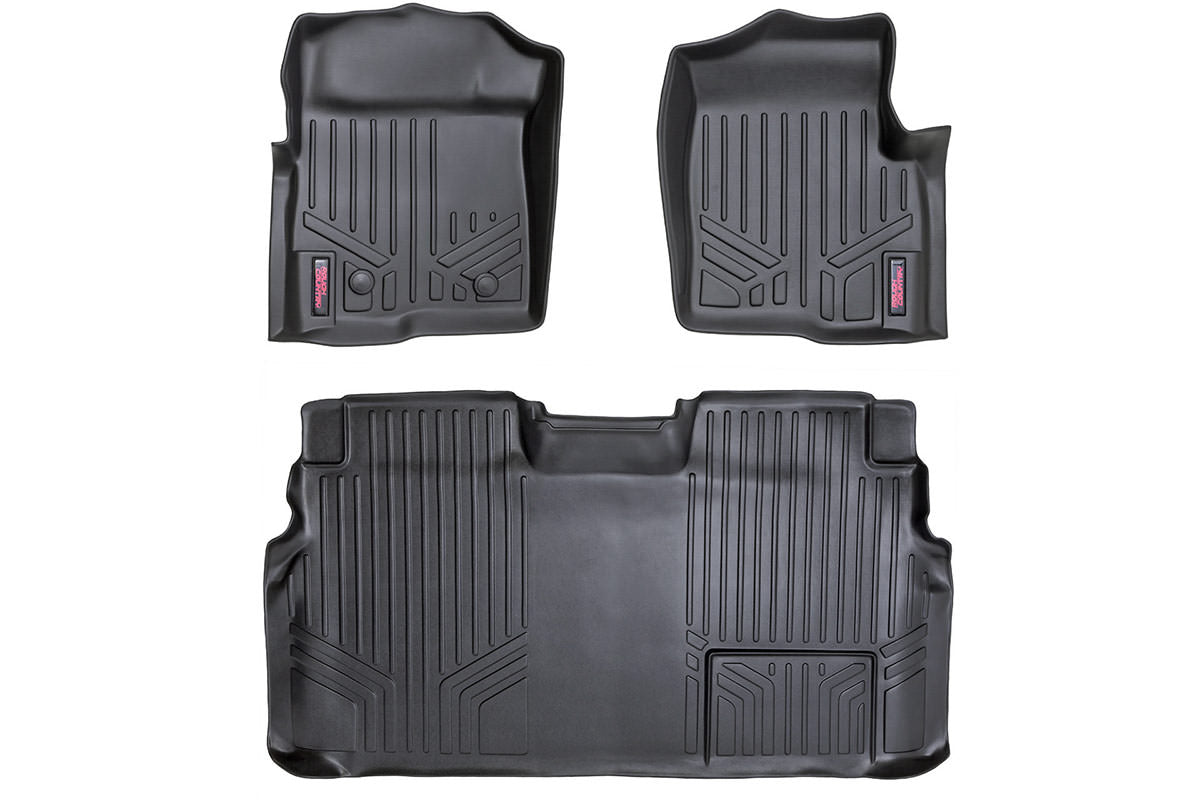 Floor Mats | FR & RR | 2 Ret Hook | Ford F-150 2WD/4WD (2011-2014) - Interior & Mats