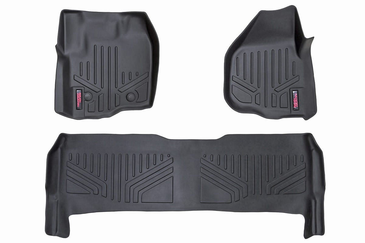 Floor Mats | FR & RR | Raised FR Pedal | Ford F-250/F-350 Super Duty (12-16) - Interior & Mats