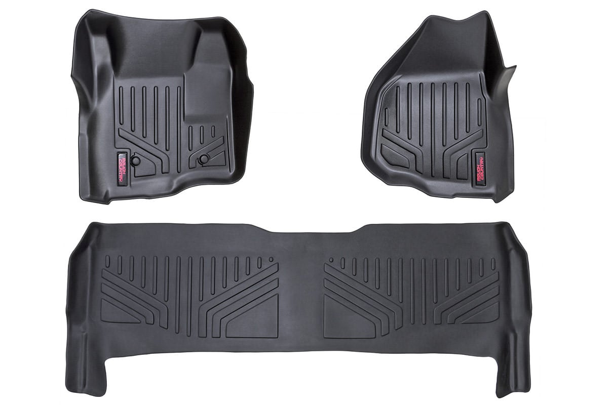 Floor Mats | FR & RR | Depressed Pedal | Ford F-250/F-350 Super Duty (11-16) - Interior & Mats