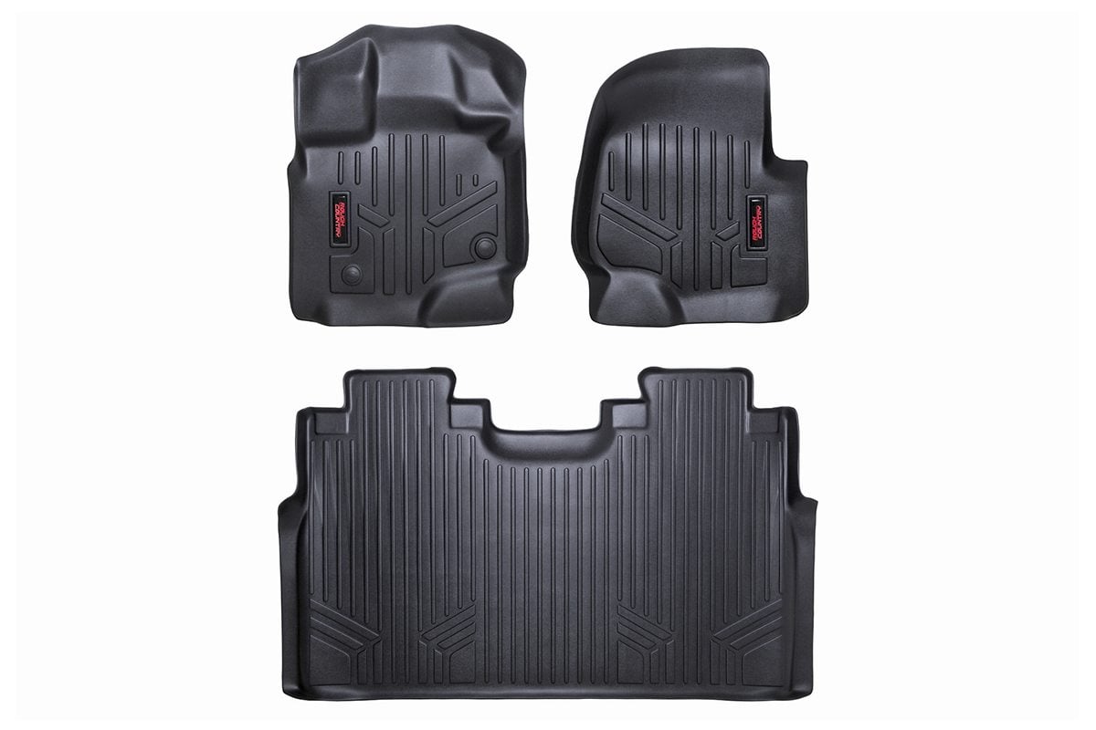 RC Floor Mats | Front | Over Hump | Ford F-150 (15-26)/F-150 Lightning (22-26)/Raptor (17-20) (manufacturer page)