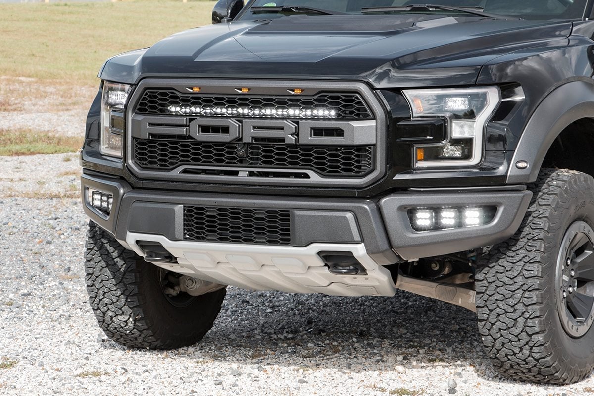 30 Inch Black Series LED Light Bar | Curved | Single Row | Cool White DRL - Lighting & Acc (Image 5 of 6)