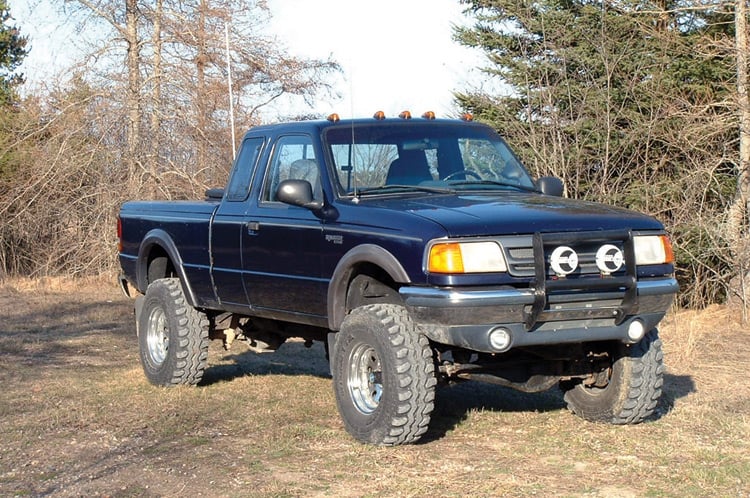 Rough Country 48030 4 Inch Lift Kit | Rear Springs | Ford Ranger 4WD (1983-1997) - Image 2