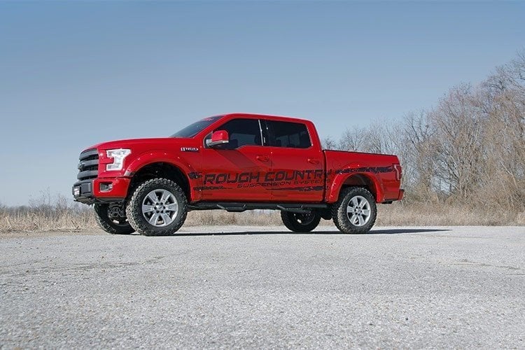 RC 4 Inch Lift Kit | M1 Struts/M1 | Ford F-150 4WD (2015-2020) (manufacturer page)