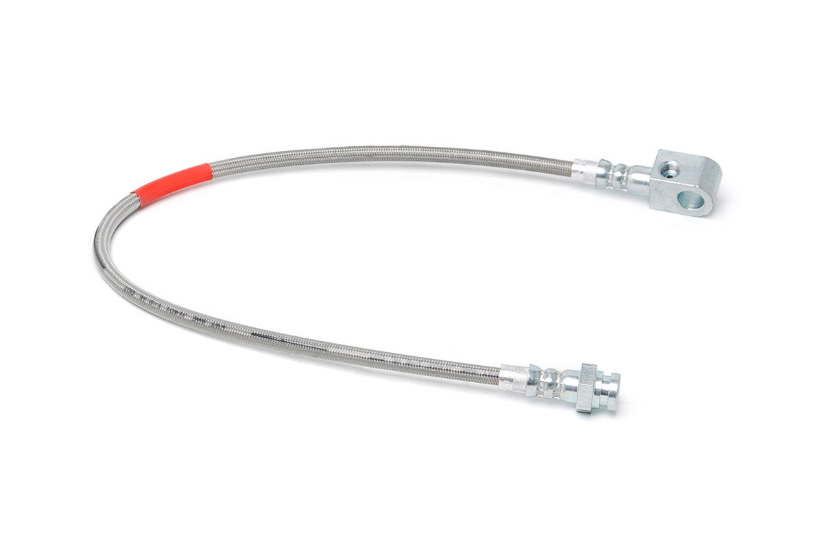 Rough Country 89330S Brake Line | Stainless | Rear | Ford Bronco/F-150 4WD (1980-1996) - Image 1