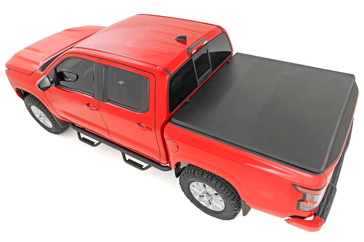 Soft Tri-Fold Bed Cover | 5' Bed | Nissan Frontier 2WD/4WD (2022-2026) - Bed Covers (Image 3 of 6)