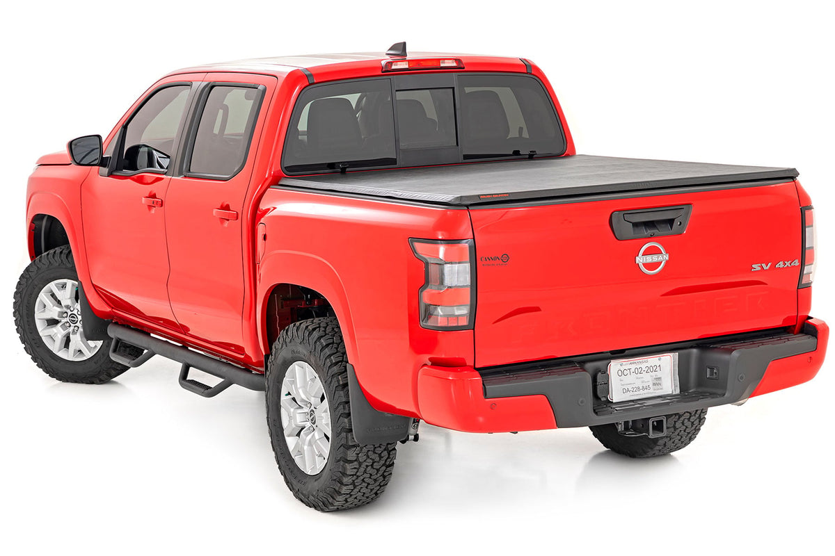 Soft Tri-Fold Bed Cover | 5' Bed | Nissan Frontier 2WD/4WD (2022-2026) - Bed Covers (Image 2 of 6)