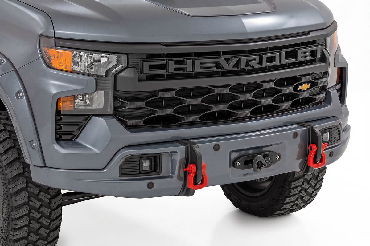 Front FXS Bumper | 12000S | GXD Sterling Grey Metallic | Chevy Silverado 1500 (23-26) - Bumpers (Image 1 of 6)
