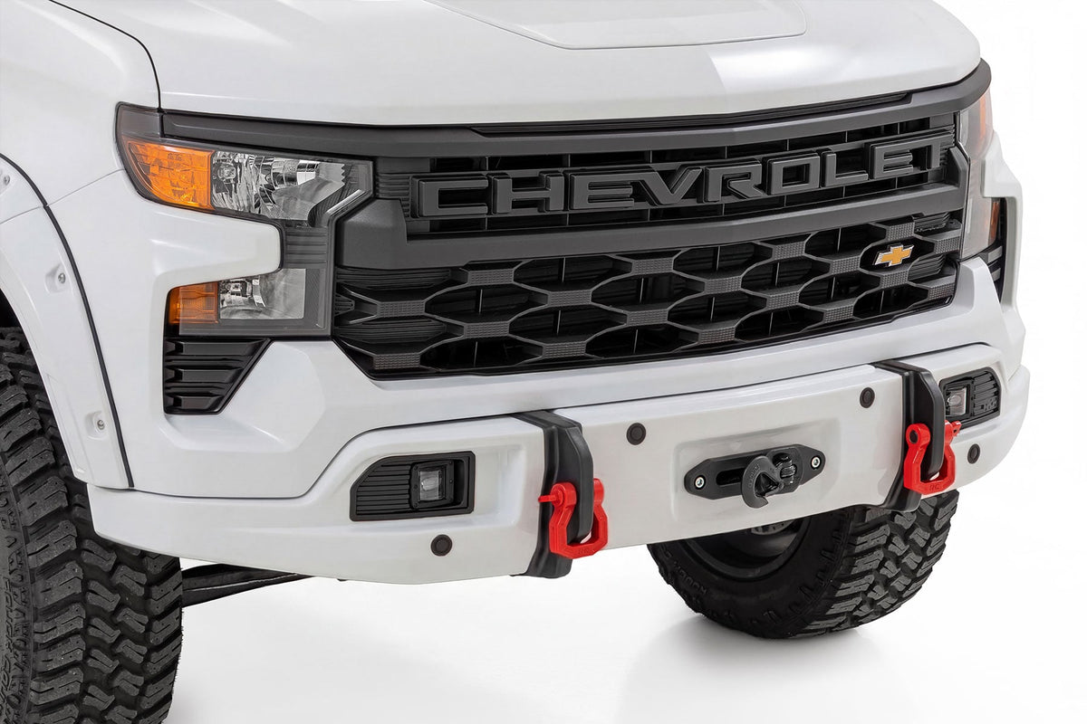 Front FXS Bumper | 12000S | GAZ Summit White | Chevy Silverado 1500 (23-26) - Bumpers (Image 1 of 6)
