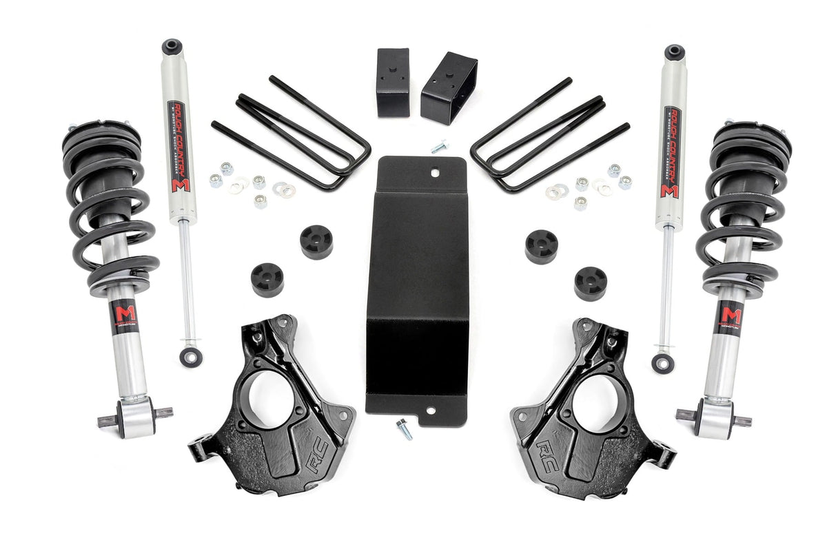 3.5 Inch Lift Kit | Cast Steel LCA | M1 Strut | Chevy/GMC 1500 (07-13) - Susp Lift Kits 4wd (Image 1 of 2)