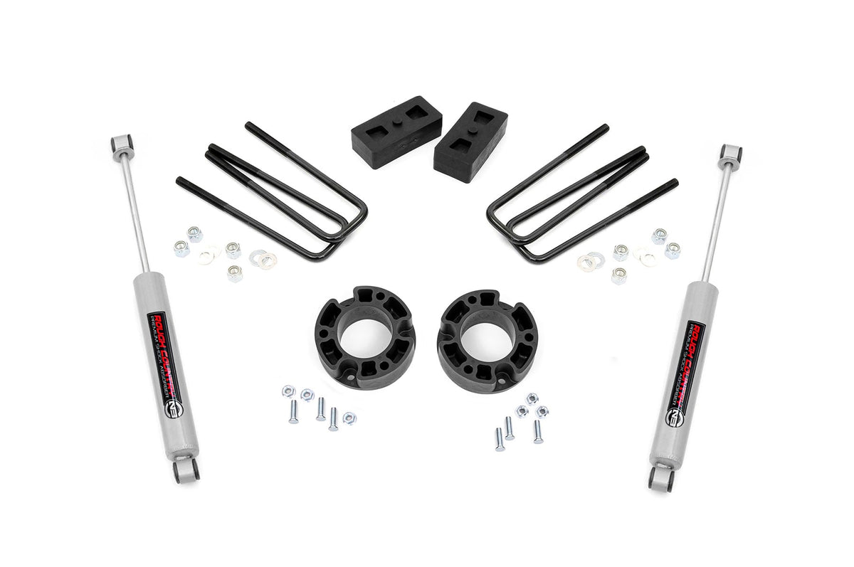 RC 3.5 Inch Lift Kit | N3 Struts | Chevy/GMC 1500 2WD (07-13) (manufacturer page)