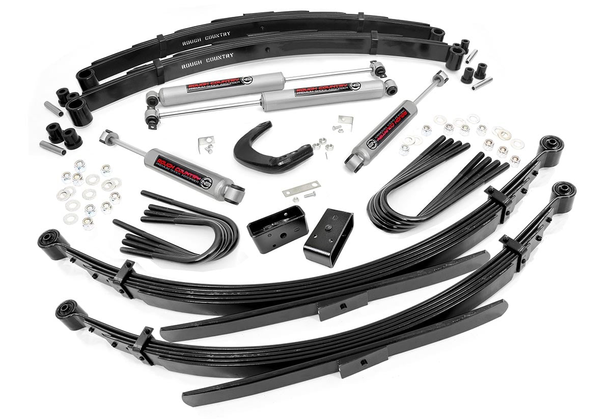 6 Inch Lift Kit | 56 Inch RR Sprgs | Chevy/GMC Half-Ton Suburban/K5 Blazer (88-91) - Susp Lift Kits 4wd