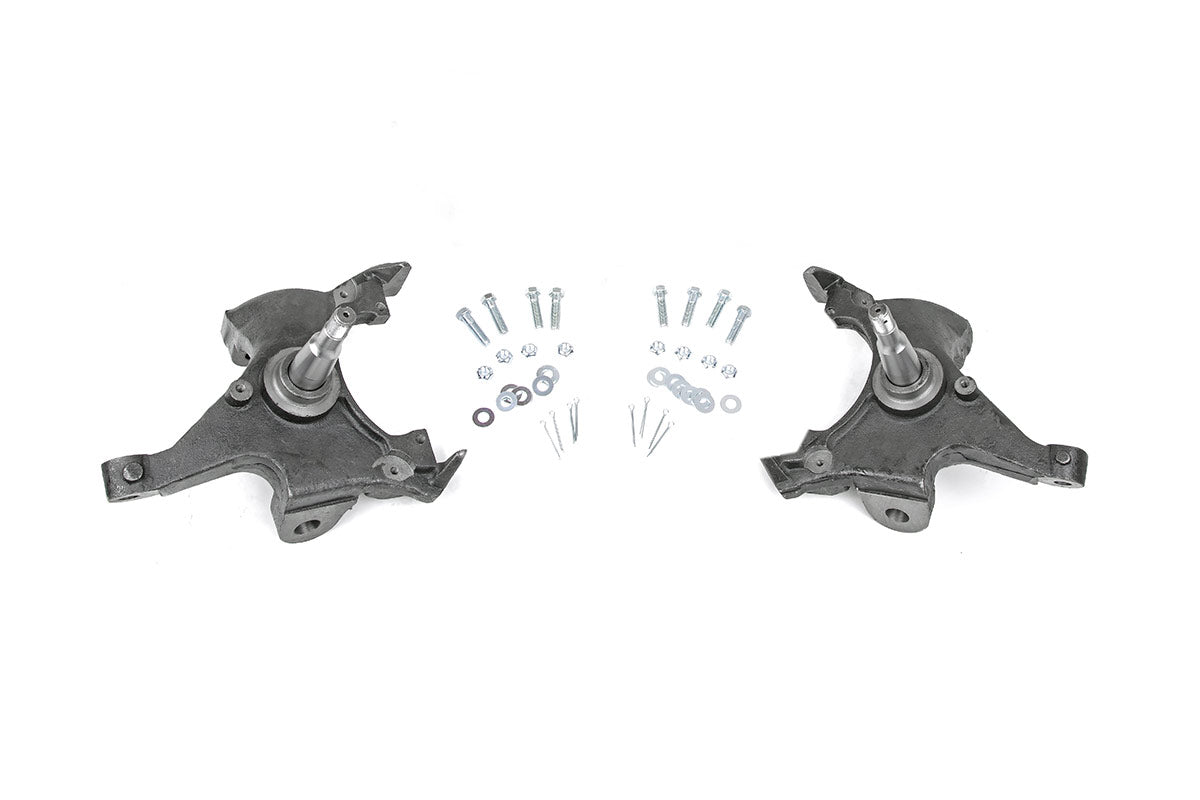 2 Inch Lowering Spindles | Chevy C1500/K1500 Truck Extended Ca 2WD (88-99) - Lowering Kits