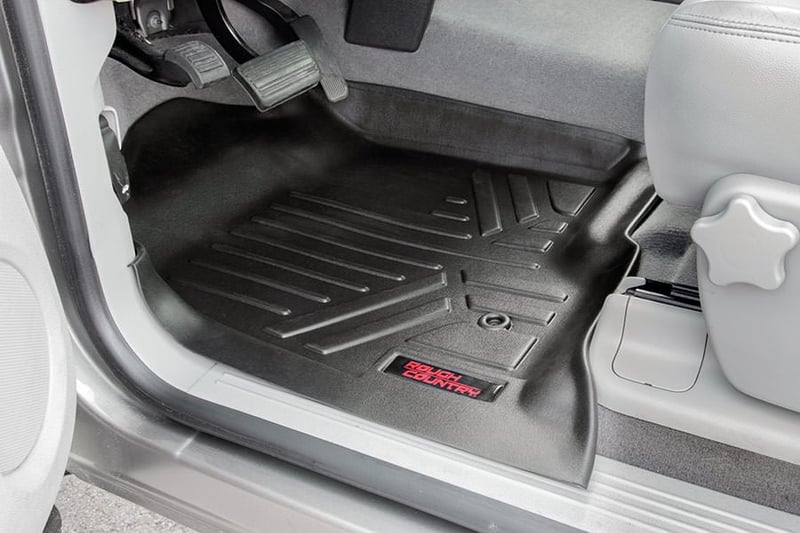 RC Floor Mats | FR | Over Hump | Chevy/GMC 1500/2500HD/3500HD (14-19 & Classic) (manufacturer page)