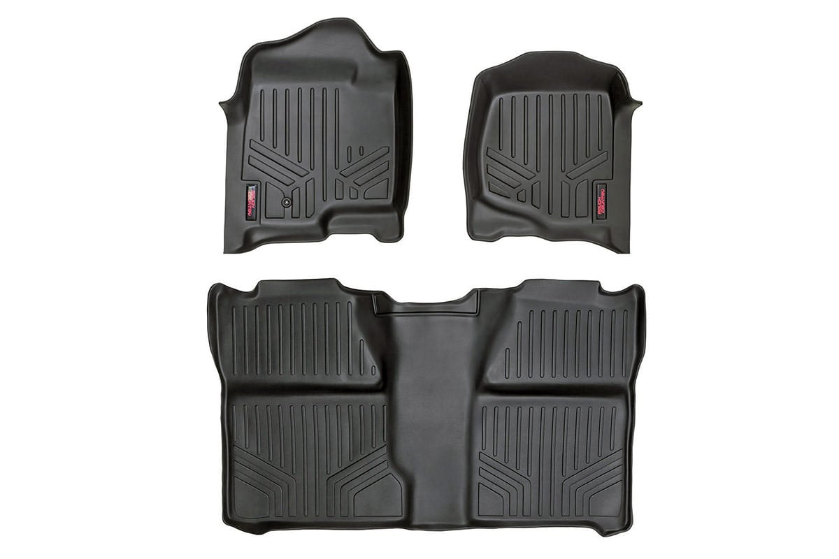 RC Floor Mats | FR & RR | Crew Cab | Chevy/GMC 1500/2500HD (07-14) (manufacturer page)