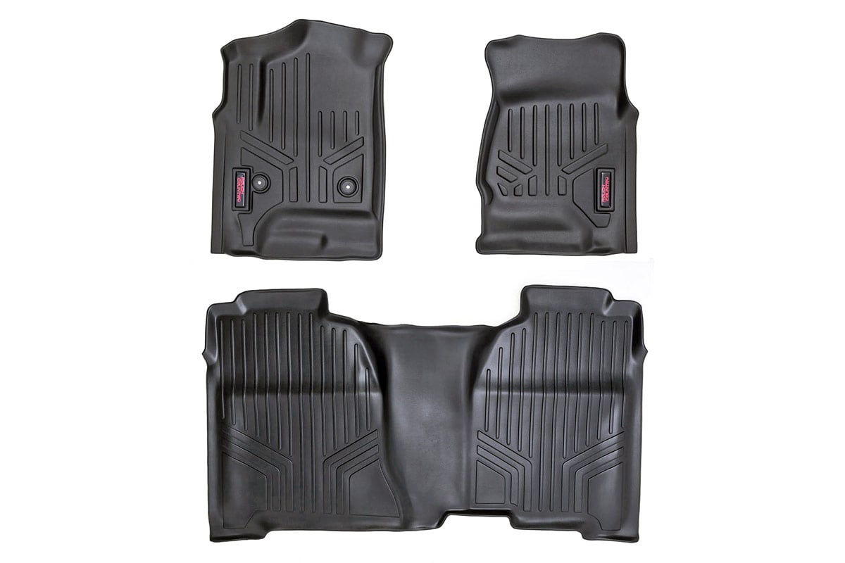 RC Floor Mats | FR & RR | Ext Cab | Chevy/GMC 1500/2500HD/3500HD 2WD/4WD (manufacturer page)