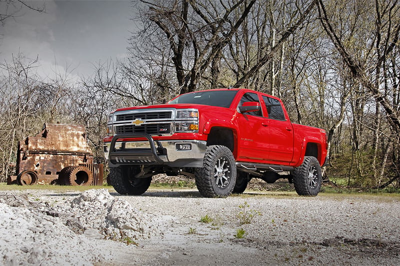 RC 7 Inch Lift Kit | Cast Steel | M1 Struts/M1 | Chevy/GMC 1500 (14-18 & Classic) (manufacturer page)