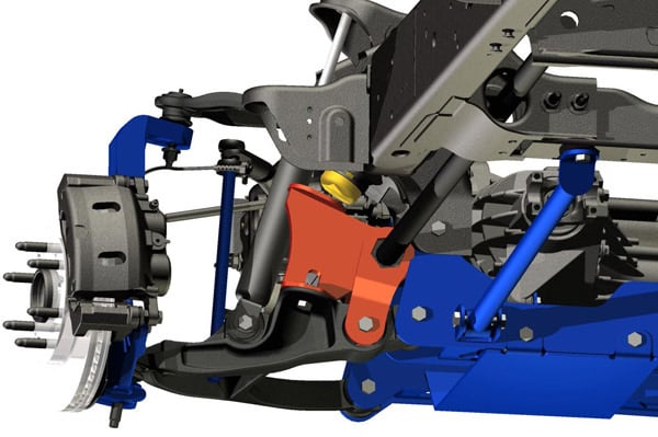 4 Inch Lift Kit | Chevy Silverado & GMC Sierra 1500 4WD (1999-2006 & Classic) - Susp Lift Kits 4wd (Image 2 of 5)