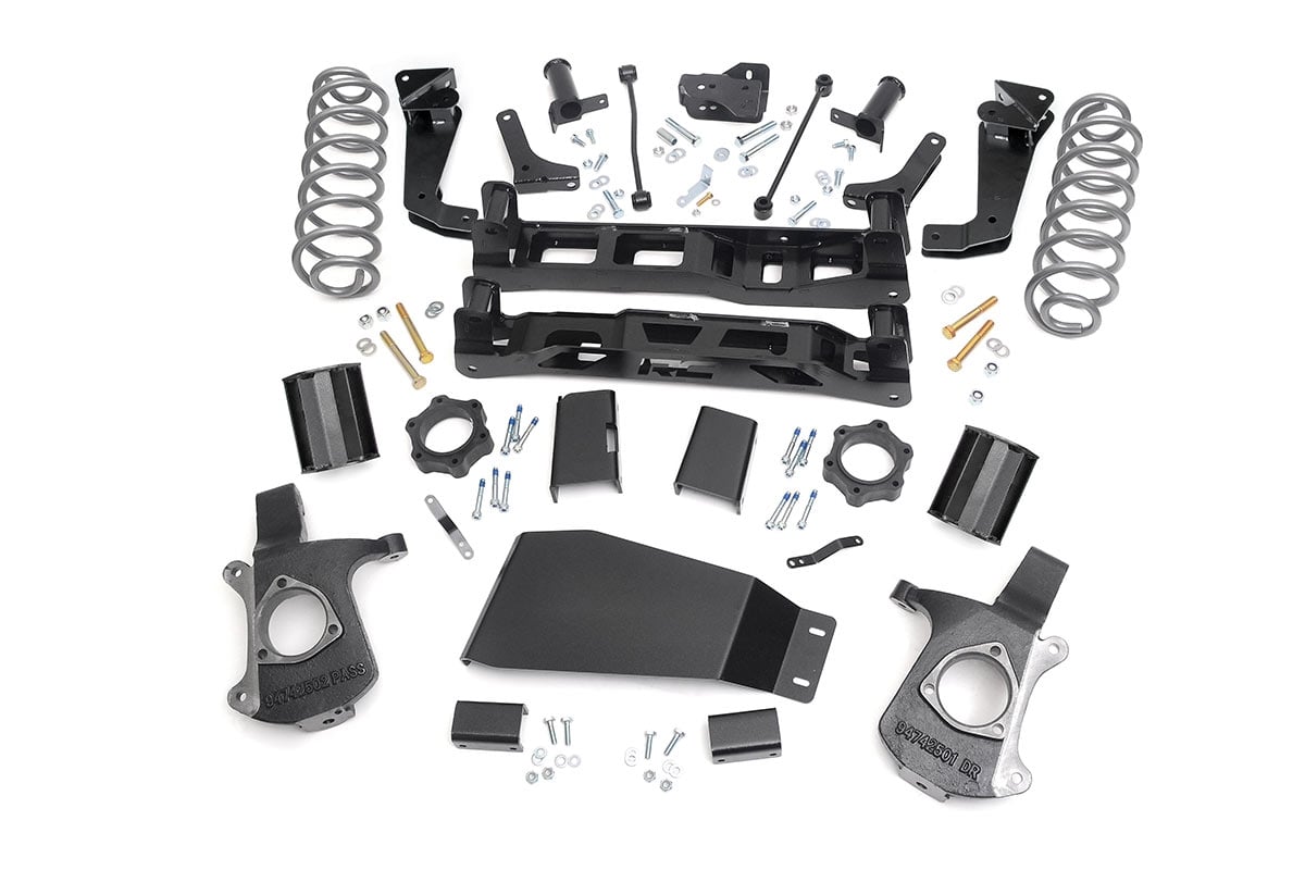 RC 7 Inch Lift Kit | Vertex Coilovers | Chevy/GMC SUV 1500 2WD/4WD (2007-2014) (manufacturer page)