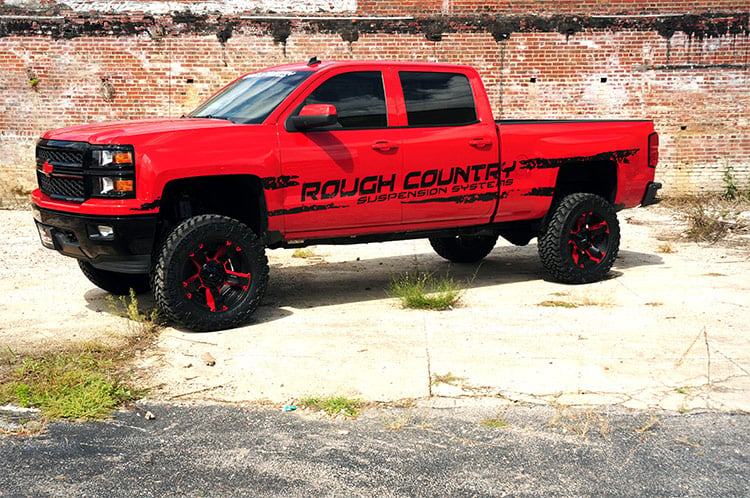 RC 7 Inch Lift Kit | Bracket | Vertex/V2 Shks | Chevy/GMC 1500 (14-16) (manufacturer page)