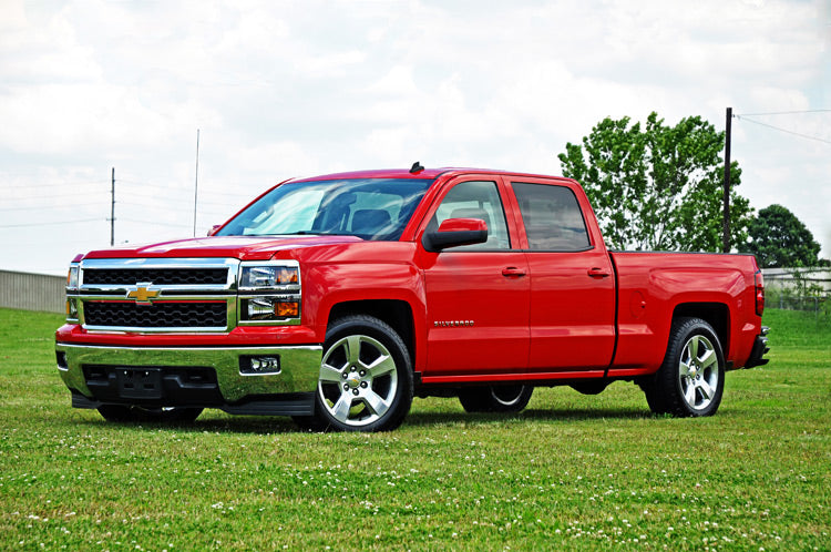 Rough Country 72330 Lowering Kit | Str Drop | 2"FR | 4"RR | Chevy/GMC 1500 (07-15) - Image 2