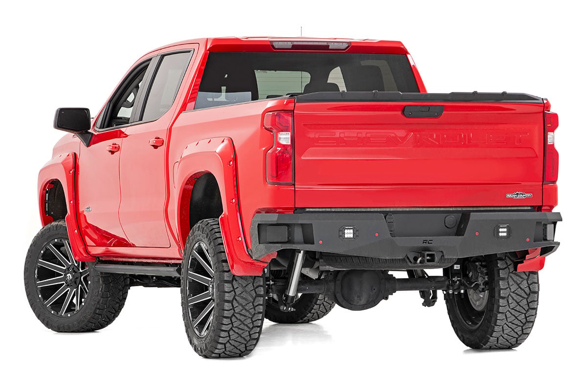 6 Inch Lift Kit | Mono Leaf Rear | Diesel | Chevy Silverado 1500 4WD (22-24) - Susp Lift Kits 4wd (Image 3 of 6)