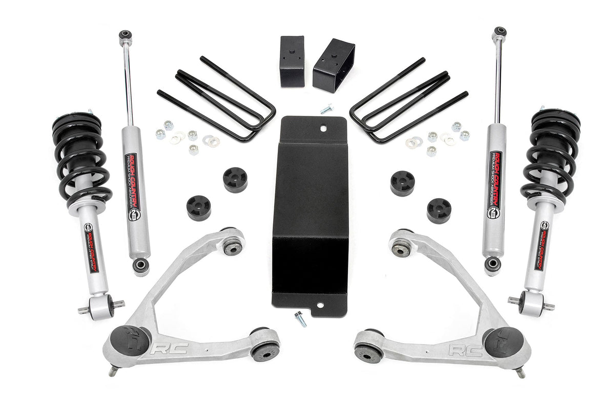 3.5 Inch Lift Kit | UCA | N3 Struts | Chevy/GMC 1500 (07-13) - Susp Lift Kits 4wd (Image 1 of 6)