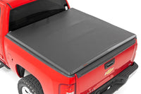 Soft Tri-Fold Bed Cover | 6'7" Bed | Chevy/GMC 1500/2500HD/3500HD (07-14) - Bed Covers (Image 1 of 5)