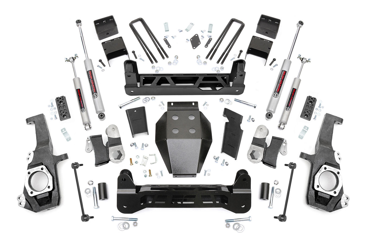 5 Inch Lift Kit | NTD | w/ Overloads | Chevy/GMC 2500HD/3500HD (20-26) - Susp Lift Kits 4wd (Image 1 of 6)