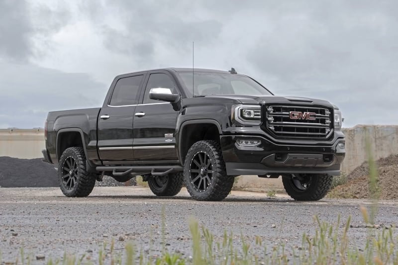 RC 3.5 Inch Lift Kit | Cast Steel | M1 Strut | Chevy/GMC 1500 (07-13) (manufacturer page)