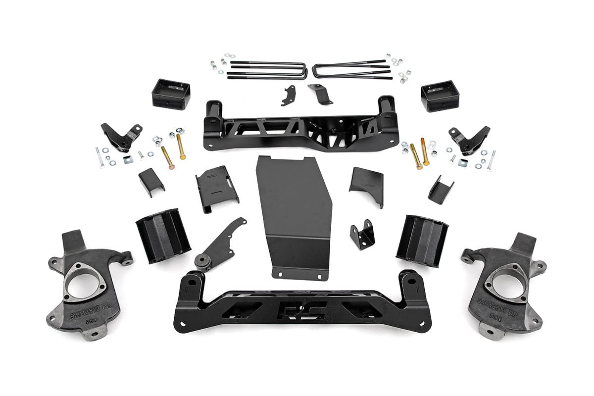 RC 5 Inch Lift Kit | Magneride | Cast Steel | GMC Sierra 1500 Denali 4WD (14-18) (manufacturer page)