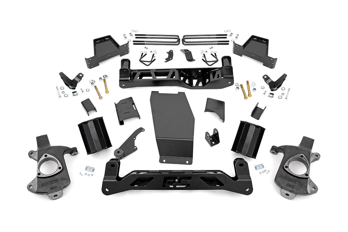 RC 7 Inch Lift Kit | Magneride | Cast Steel | GMC Sierra 1500 Denali 4WD (14-16) (manufacturer page)