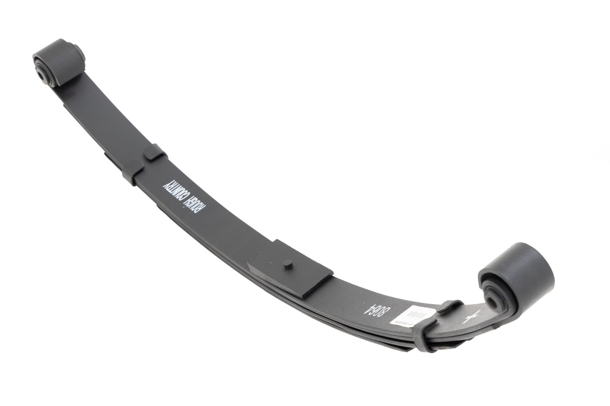 Rough Country 8064Kit Rear Leaf Springs | Military Wrap | 4" Lift| Pair | Jeep Wrangler YJ (87-95) - Image 3