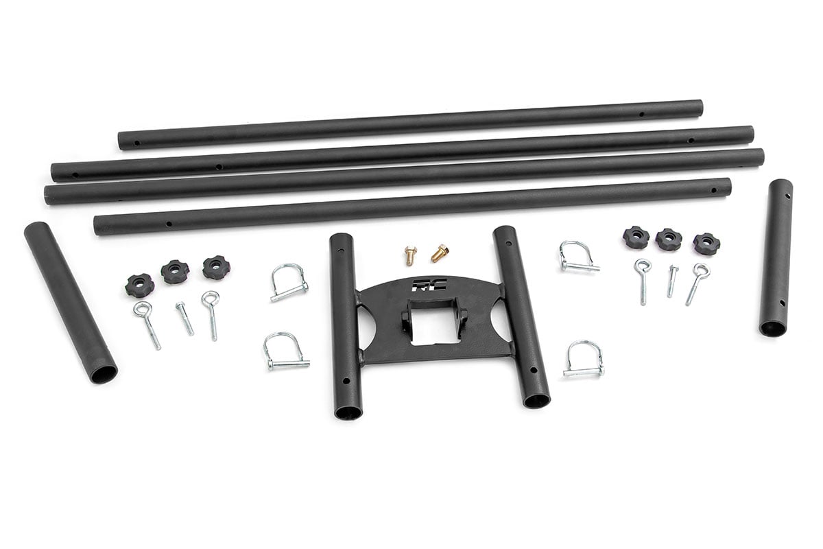 Flag Pole Holder | Dual | 2 Inch Hitch | w/ Flag Poles - Misc 25% (Image 1 of 6)
