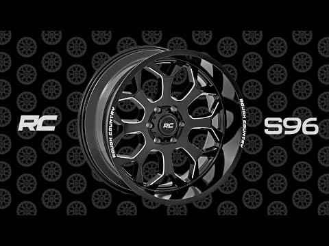 RC 96 Series Wheel | One-Piece | Gloss Black | 20x10 | 6x5.5 | -19mm (manufacturer page)