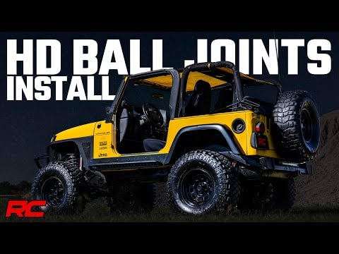 RC Heavy Duty Replacement Ball Joints | Jeep Cherokee XJ/Comanche MJ/Wrangler TJ (manufacturer page)