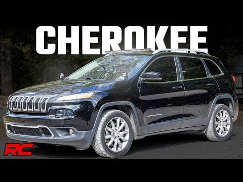 RC LED Light Kit | Ditch Mount | 2" Black Pair | White DRL | Jeep Cherokee KL (14-21) (manufacturer page)
