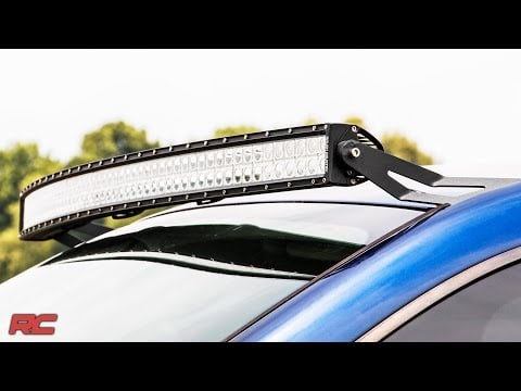 RC LED Light Mount | Upper Windshield | 54" Curved | Ram 1500 2WD/4WD (02-08) (manufacturer page)