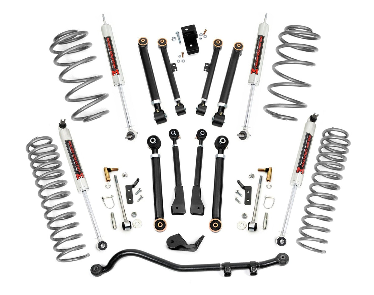 Rough Country 61240 2.5 Inch Lift Kit | X-Series | M1 | Jeep Wrangler TJ (97-06)/Wrangler Unlimited (04-06) - Image 1