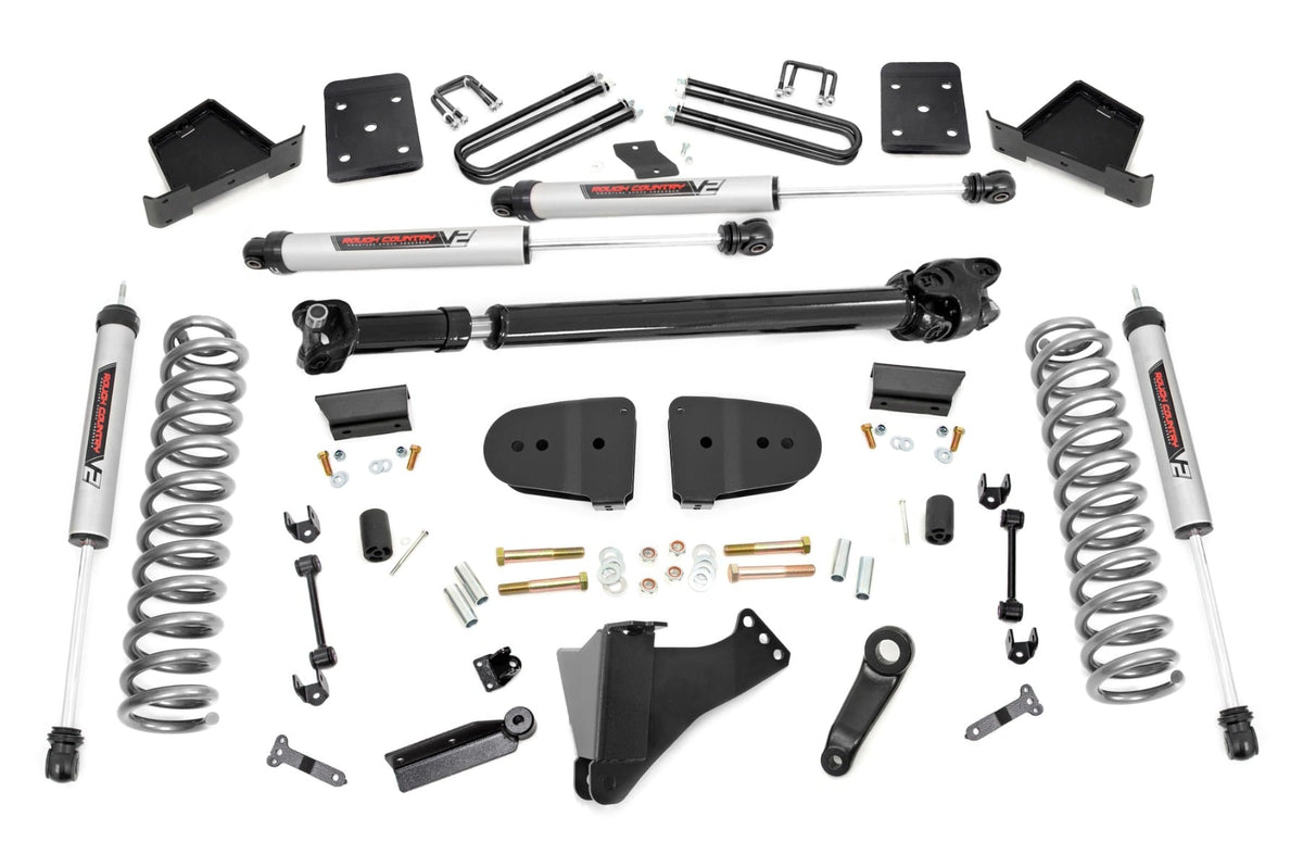 6 Inch Lift Kit | No OVLDS | D/S | V2 | Ford F-250/F-350 Super Duty (23-26) - Susp Lift Kits 4wd (Image 1 of 5)