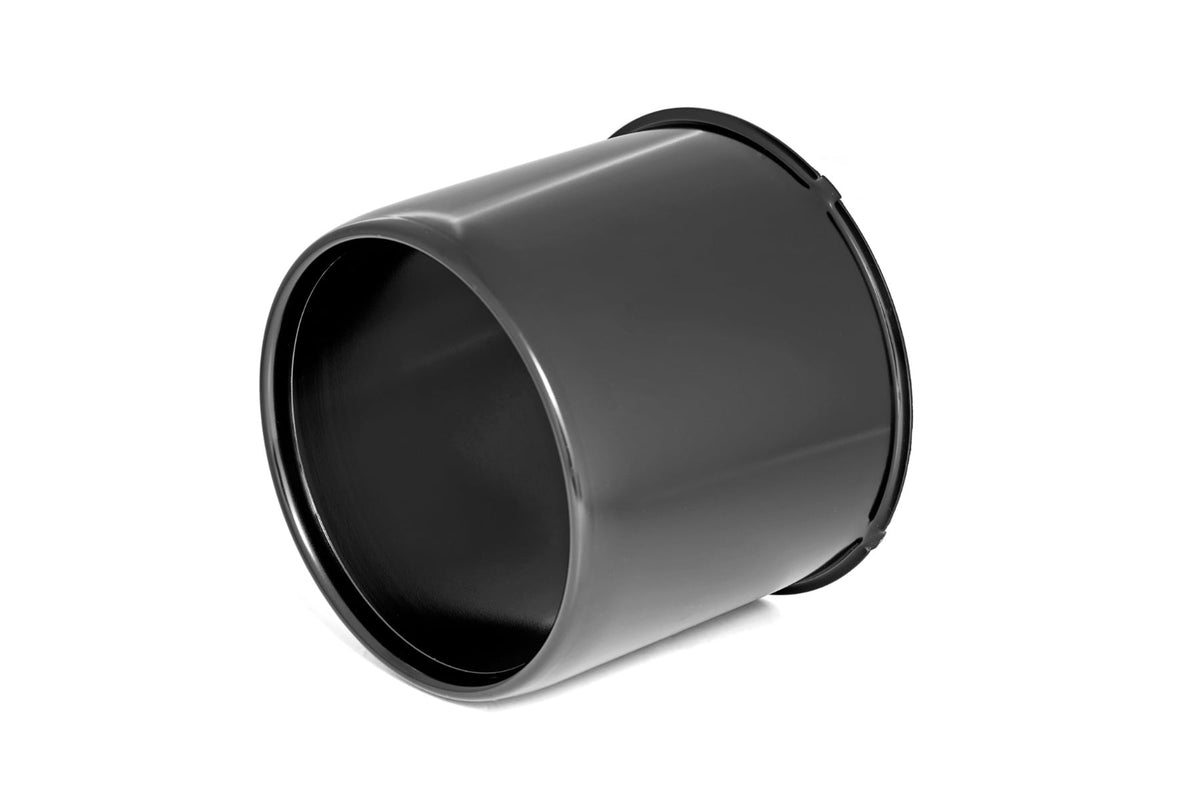 Black Center Cap | Open | 4.25 Bore - RC Wheels