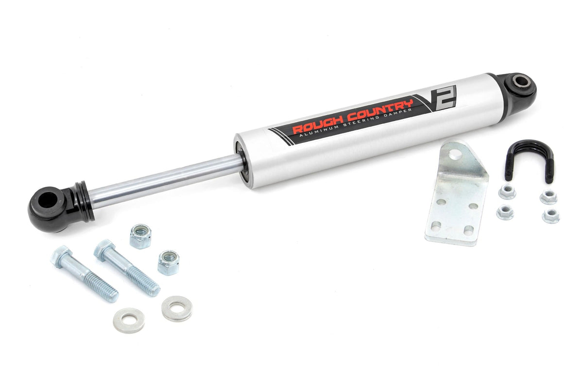 V2 Steering Stabilizer | 4-6 Inch Lift | Chevy/GMC 1500 (99-06 & Classic) - Vertex Shocks