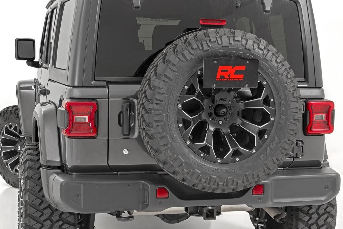 License Plate Relocation Bracket | Jeep Wrangler JL (18-26)/Wrangler Unlimited (18-26) - Jeep Add-Ons (Image 2 of 6)