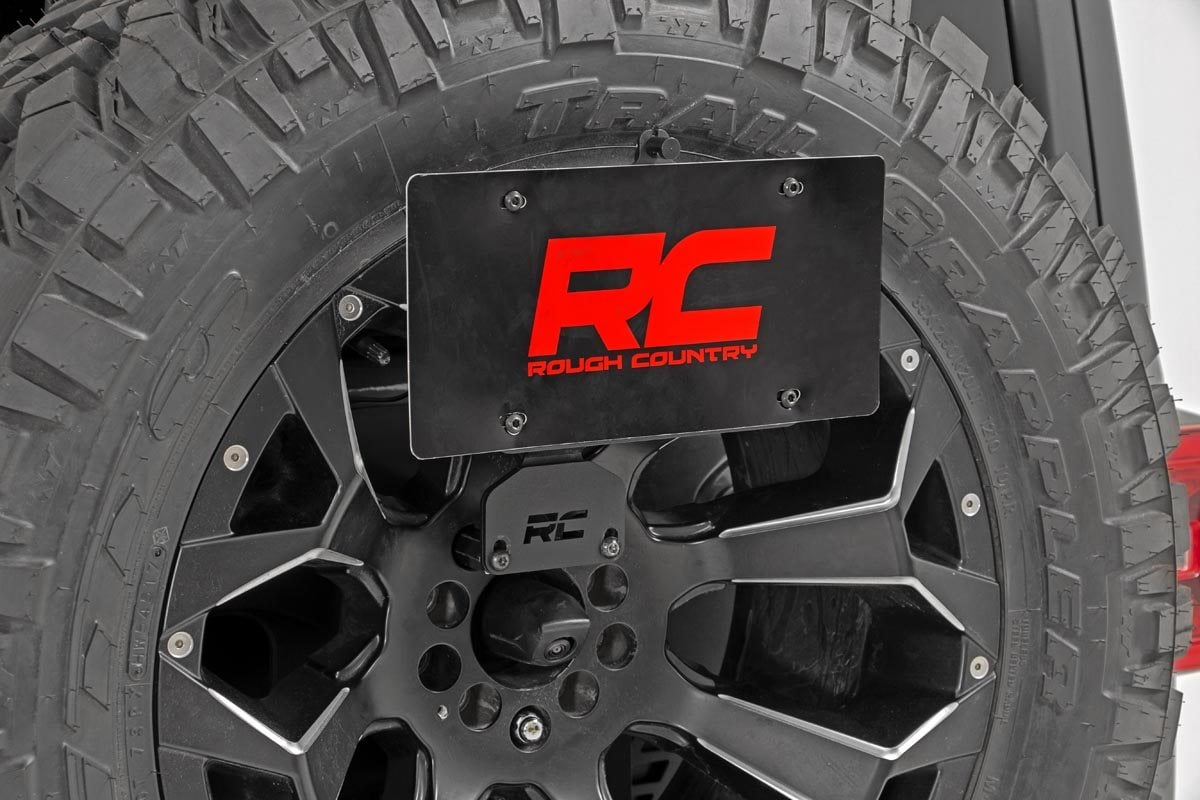 License Plate Relocation Bracket | Jeep Wrangler JL (18-26)/Wrangler Unlimited (18-26) - Jeep Add-Ons (Image 1 of 6)