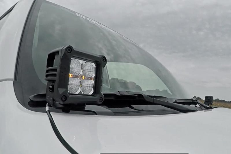 RC LED Light Kit | Ditch Mount | 2" Spectrum Spot Pair | Toyota 4Runner (10-24) (manufacturer page)