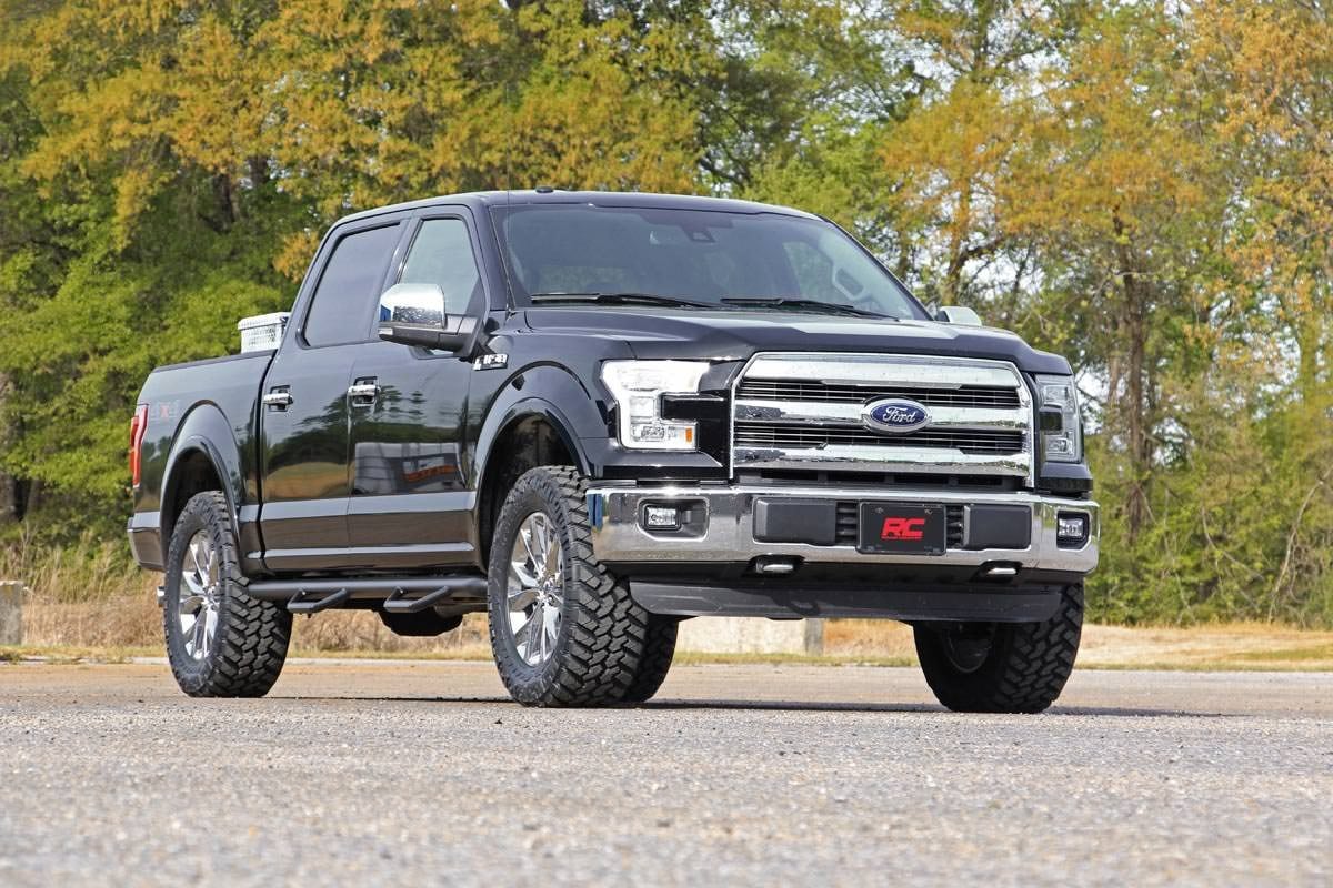 2 Inch Leveling Kit | Red | Ford F-150 (14-26)/Raptor (19-20) - Leveling Kits (Image 2 of 5)