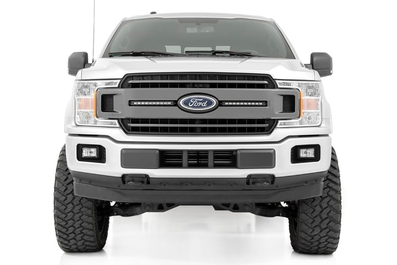 RC 10 Inch Chrome Series LED Light Bar | Slim Line | Pair (manufacturer page)