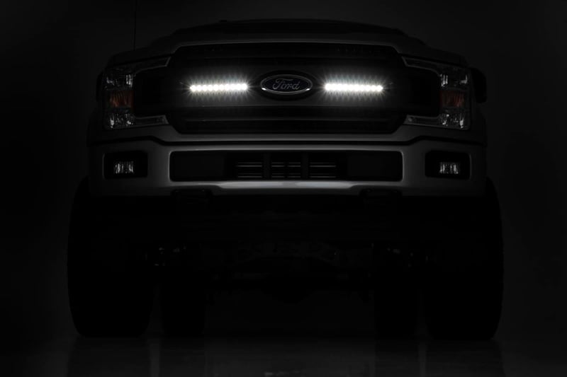 RC 10 Inch Black Series LED Light Bar | Slim Line| Pair (manufacturer page)