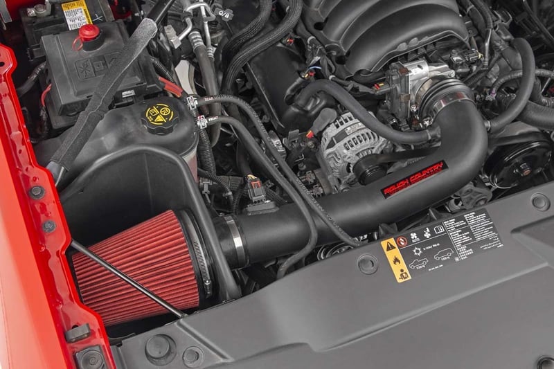 RC Cold Air Intake Kit 5.3L/6.2L | Pre Filter | Chevy/GMC 1500 (14-18 & Classic) (manufacturer page)