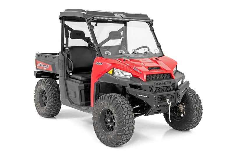 RC Full Windshield | Scratch Resistant | Polaris Ranger 1000/Ranger XP 900/1000 (manufacturer page)